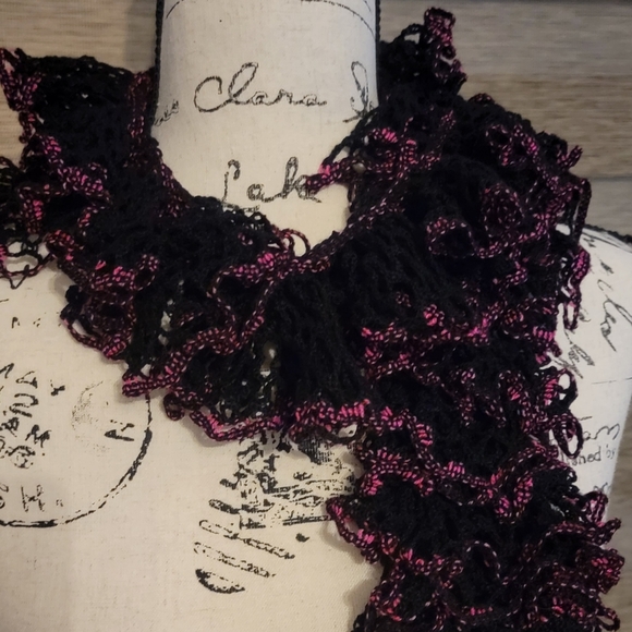 Handmade Knit Scarf - Picture 2 of 3